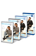 Gambaletto compressivo Man Support 15 cotone blu uomo