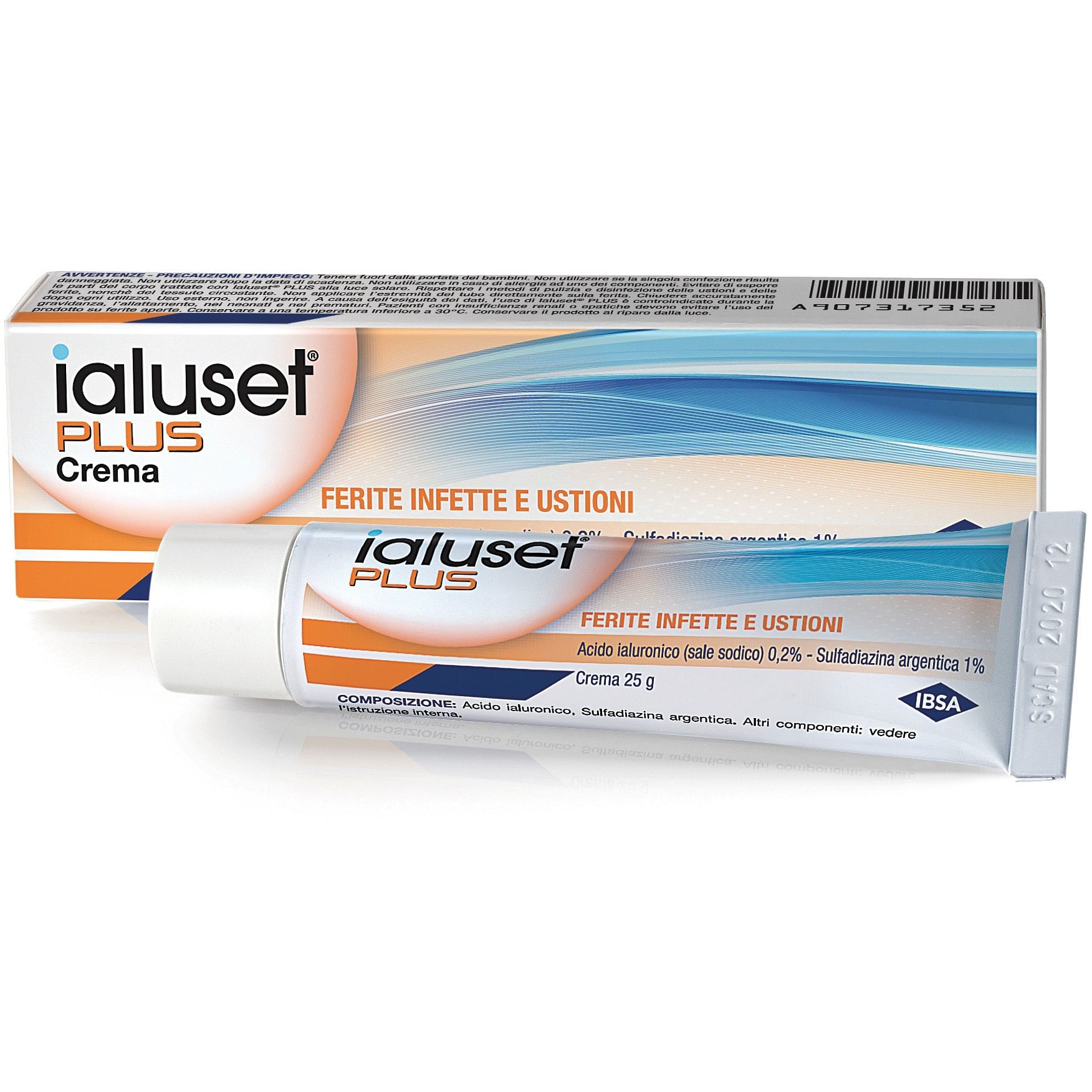 Ialuset Plus Crema Medicazione 25 G