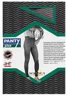 PANTY PLUS SOTTOPANTALONE NERO XXL