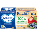 MELLIN OMOGENEIZZATO MELA MIRTILLO 100 G 2 PEZZI
