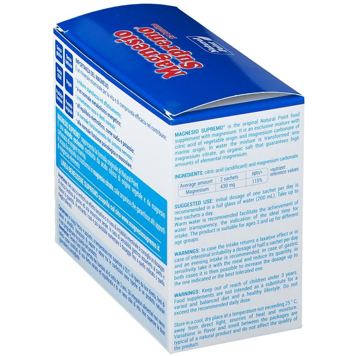 MAGNESIO SUPREMO 32 BUSTINE