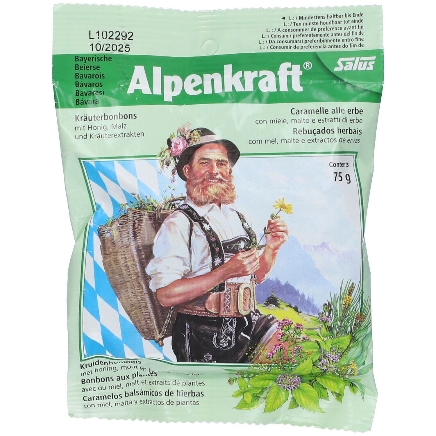 Alpenkraft Caramelle 75 G