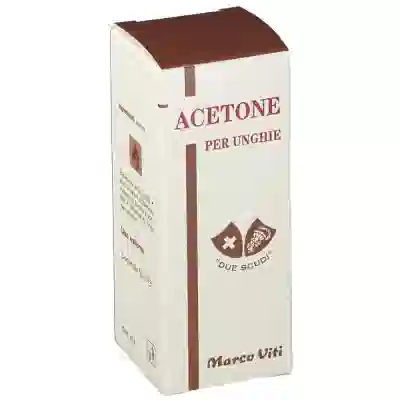 Acetone per unghie Unghiasil Marco Viti, flacone 50ml
