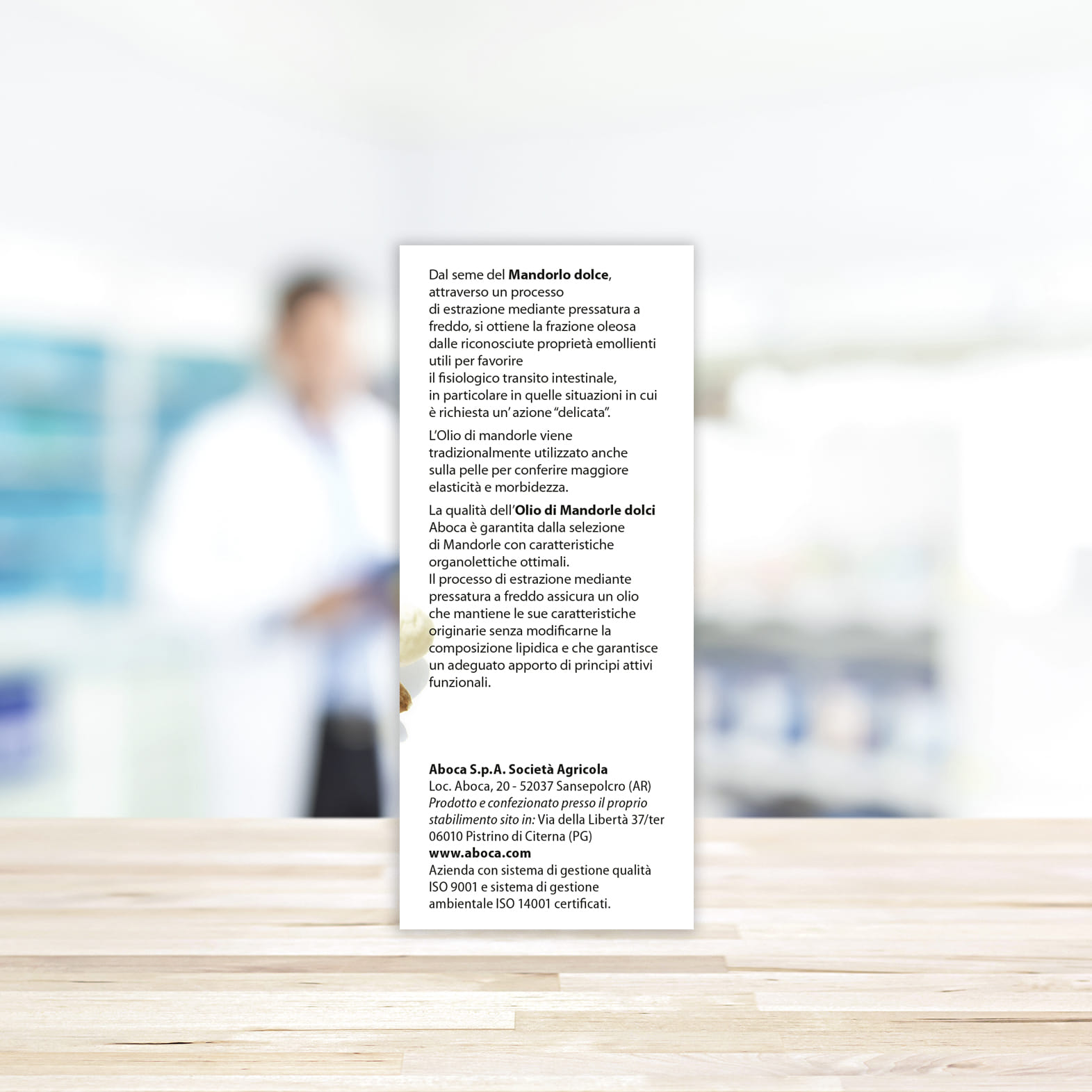 ABOCA OLIO MANDORLE DOLCI 100 ML