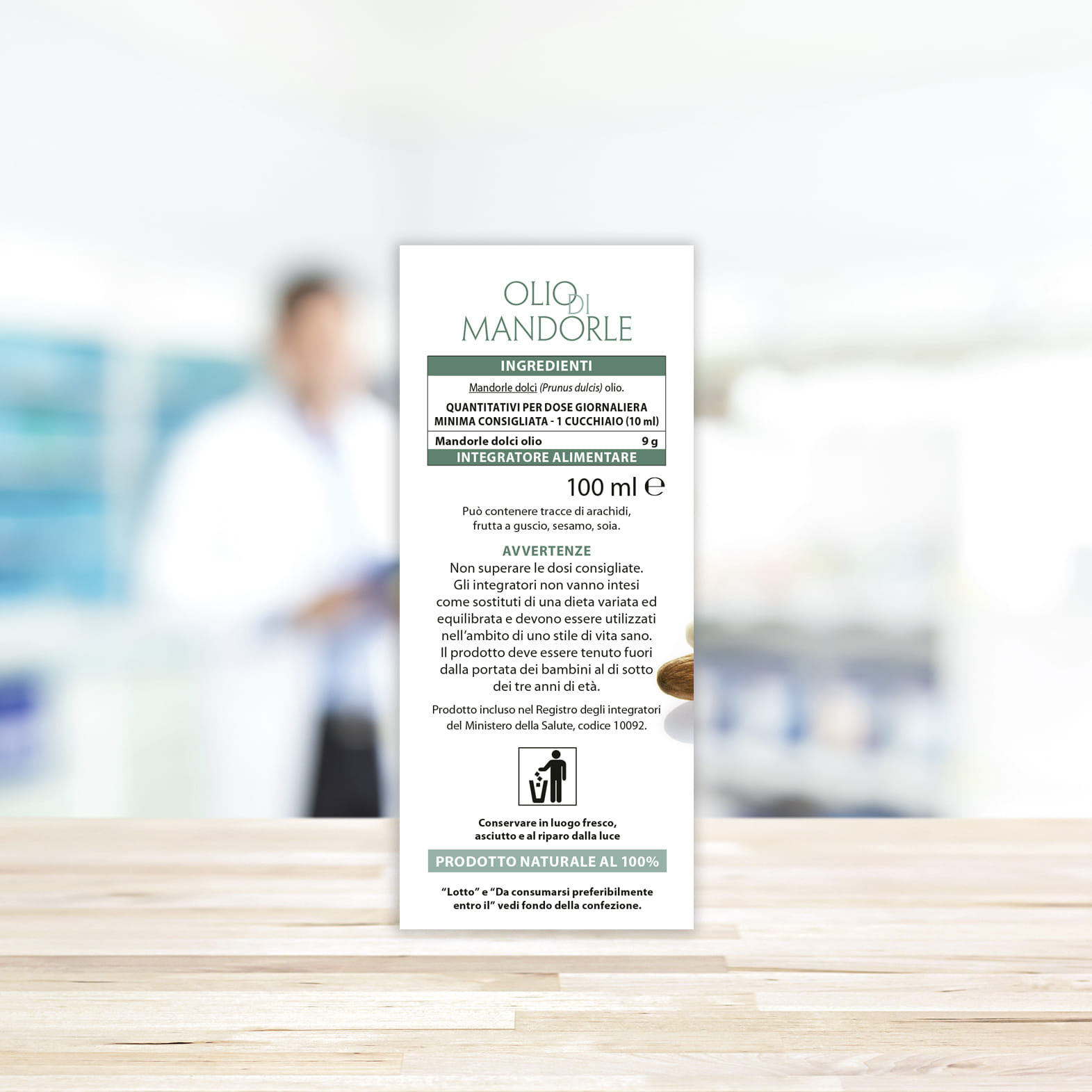 ABOCA OLIO MANDORLE DOLCI 100 ML