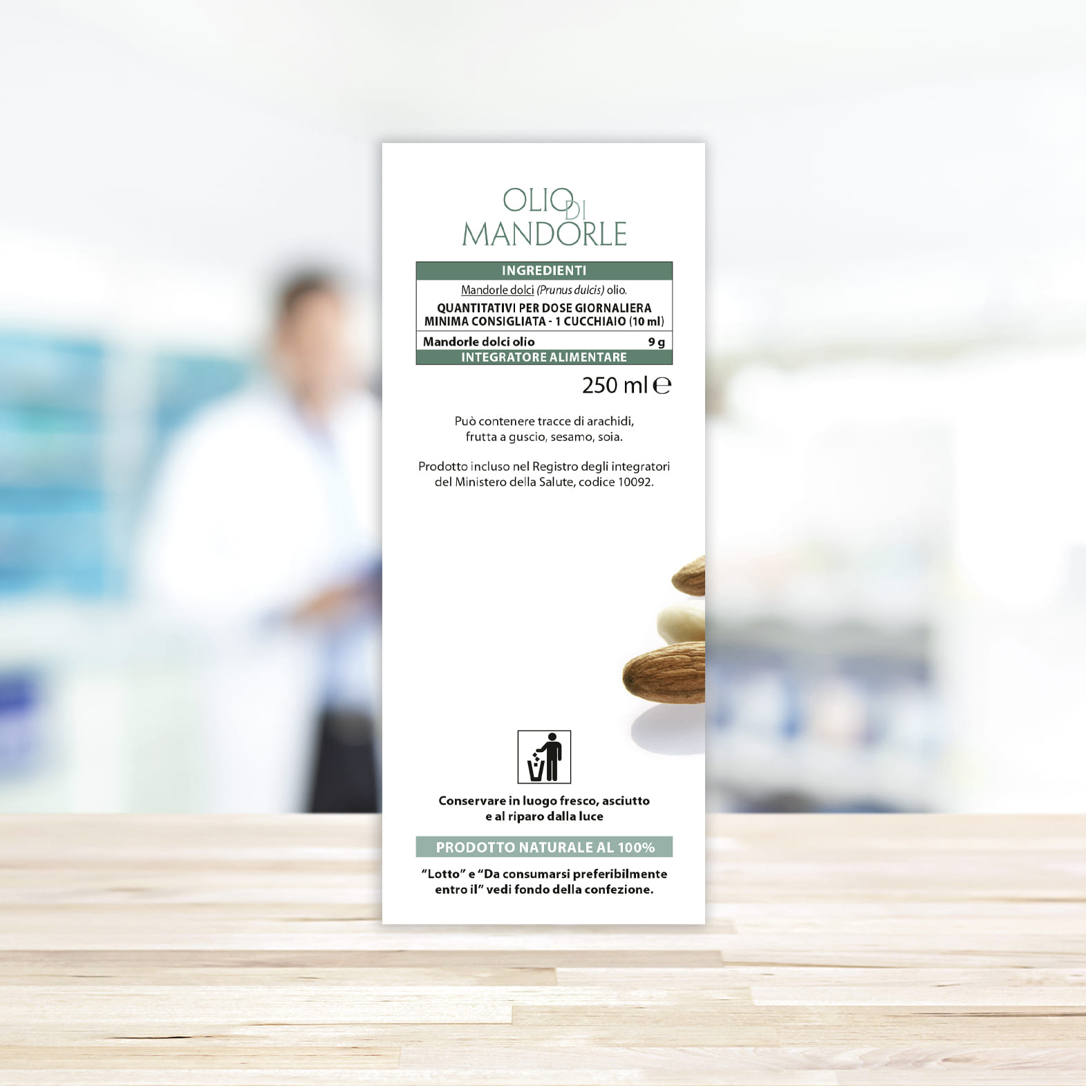 ABOCA OLIO MANDORLE DOLCI 250 ML