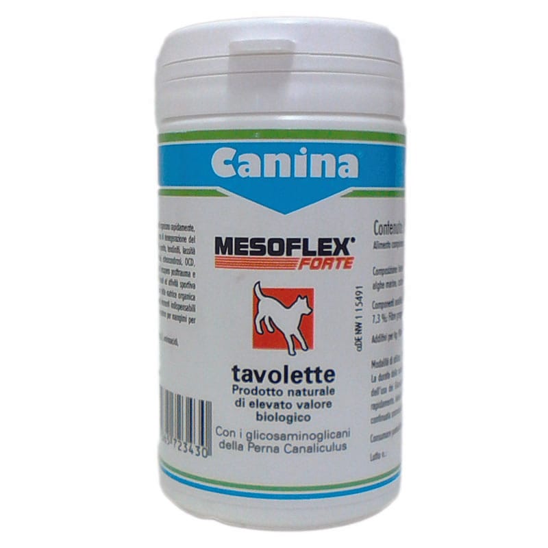 Integratore Mesoflex Forte per articolazioni dei cani, 30 tavolette