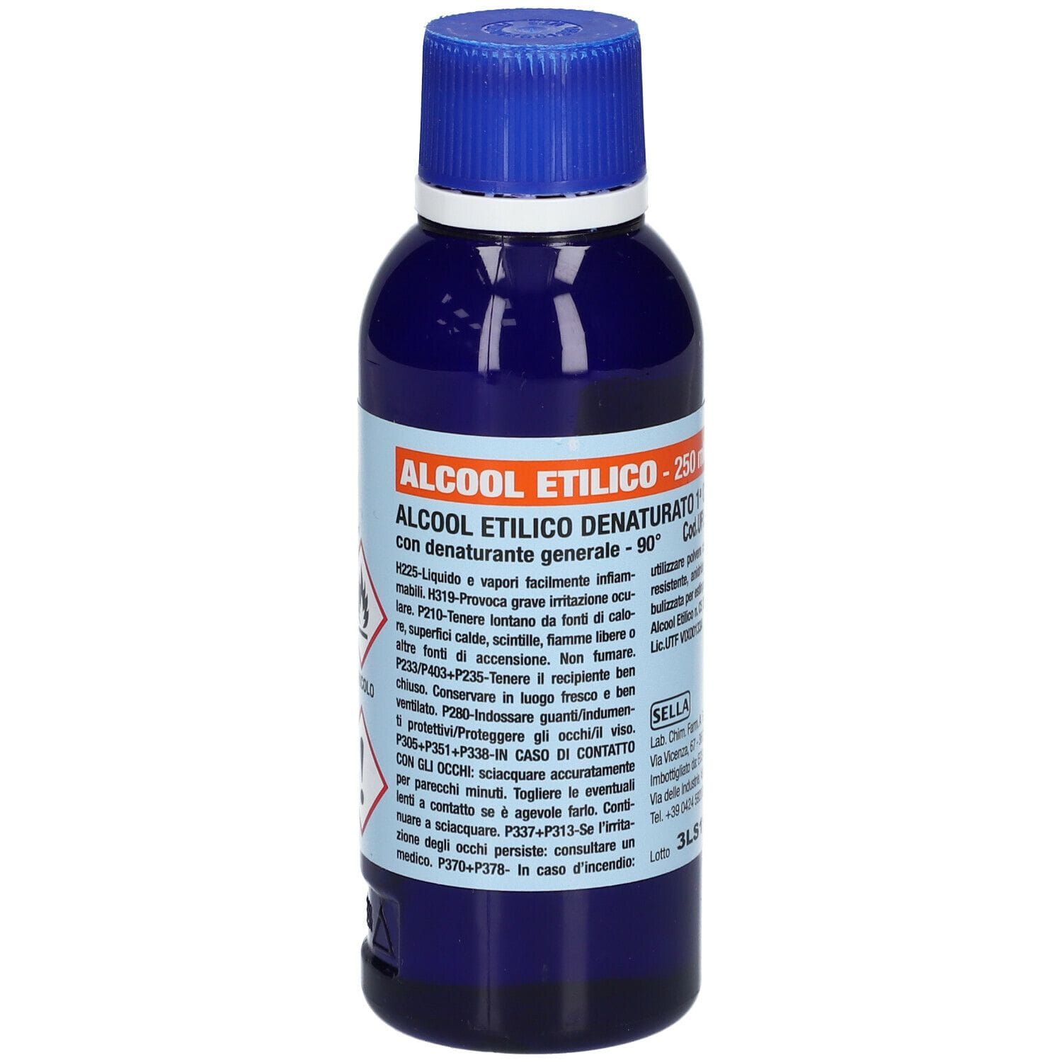 ALCOOL ETILICO DENATURATO 250 ML