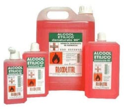 Alcool Etilico Denaturato 90% Alcoolital, 500ml