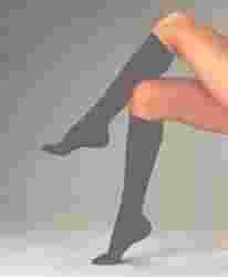 ALBERT ANDRE' ARTICOLO 440 GAMBALETTO A-D UOMO COTONE 230 DEN. LYCRA MM HG 18-22 COLORE FUMO TAGLIA 4