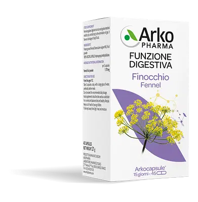 ARKO CAPSULE FINOCCHIO 45 CAPSULE ARKO CAPSULE FINOCCHIO 45 CAPSULE