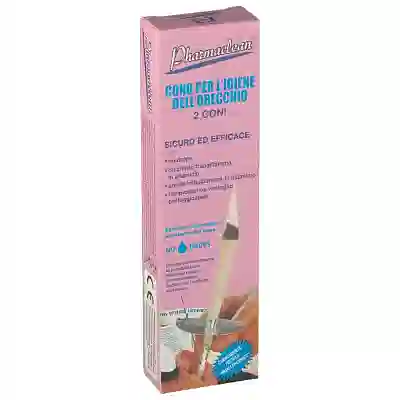 CONO PULIZIA ORECCHIO PHARMACLEAN 2 PEZZI