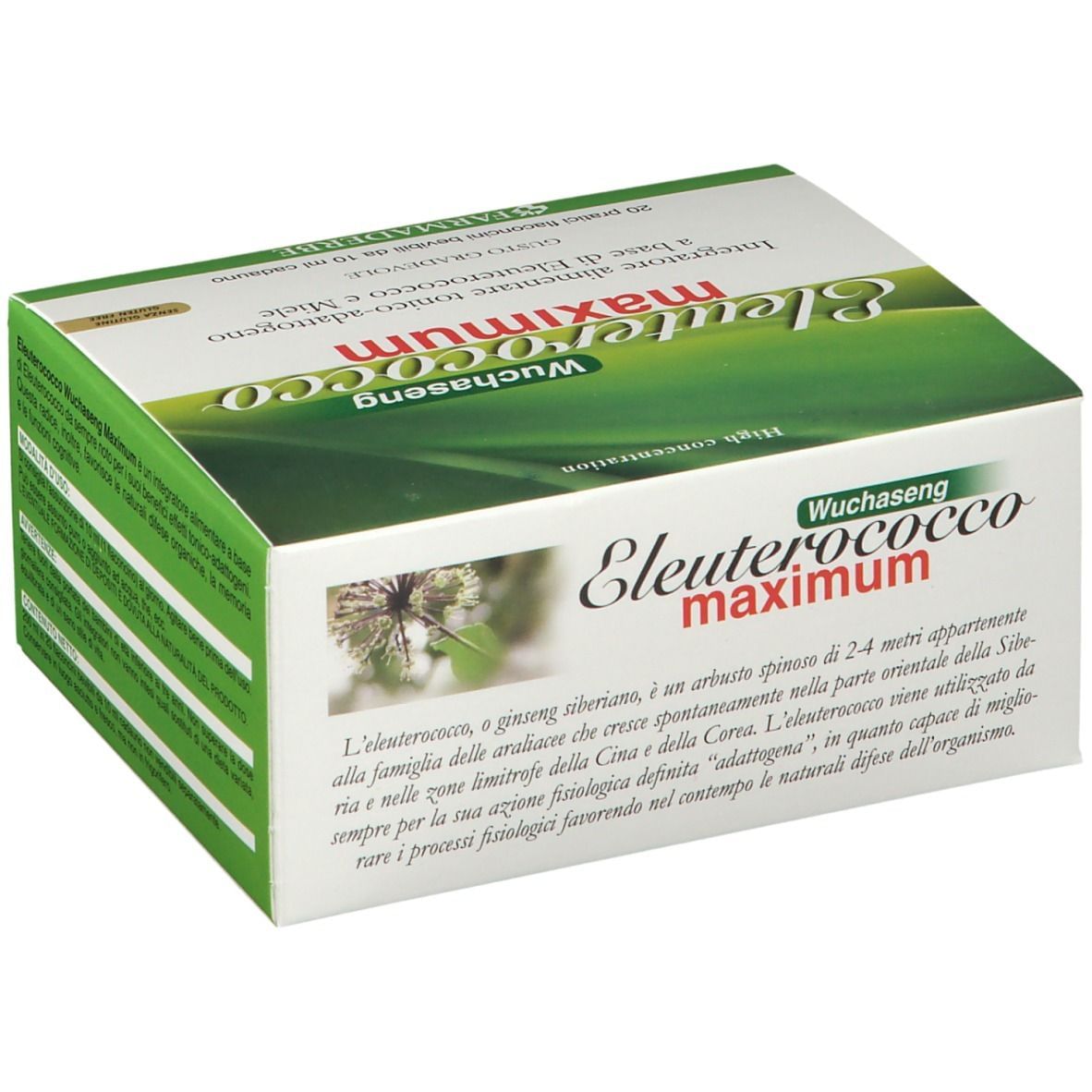 ELEUTEROCOCCO 20 STICK DA 10 ML