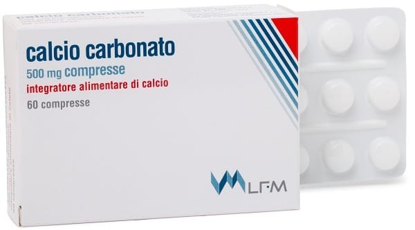 Integratore LFM Calcio Carbonato, 60 compresse