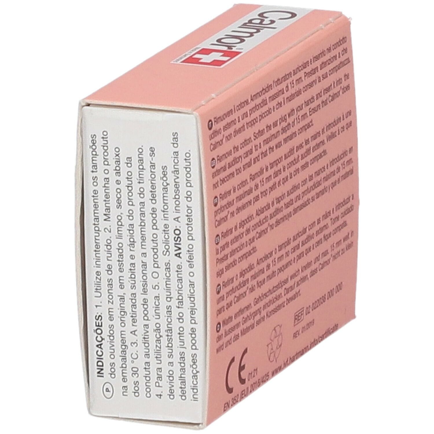 TAPPO AURICOLARE ANTISUONO IN CERA NATURALE CALMOR 12 PEZZI CODICE ARTICOLO 22038