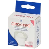 CEROTTO ADESIVO IN ROCCHETTO CEROXMED IN TESSUTO NON TESSUTO AERATO IPOALLERGENICO BIANCO 500X2,5 CM 1 PEZZO