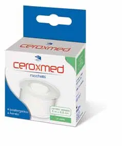CEROTTO ADESIVO IN ROCCHETTO CEROXMED IN SETA AERATO IPOALLERGENICO BIANCO 500X2,5 CM 1 PEZZO CEROTTO ADESIVO IN ROCCHETTO CEROXMED IN SETA AERATO IPOALLERGENICO BIANCO 500X2,5 CM 1 PEZZO