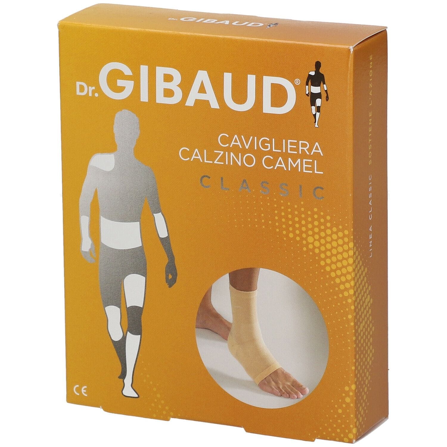 Cavigliera Calzino In Cotone Camel Gibaud Misura 3