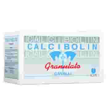 Calcibolin Granulato per cavalli, 40 bustine da 25g