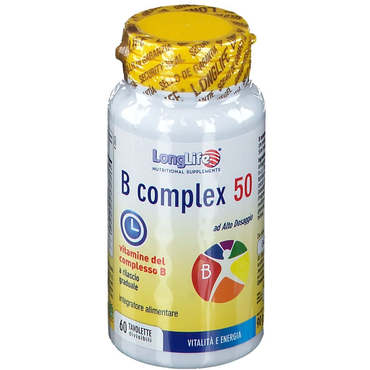 Longlife B Complex 50 T/R 60 Tavolette