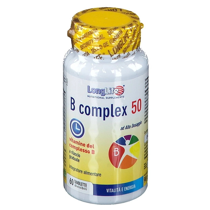 Longlife B Complex 50 T/R 60 Tavolette