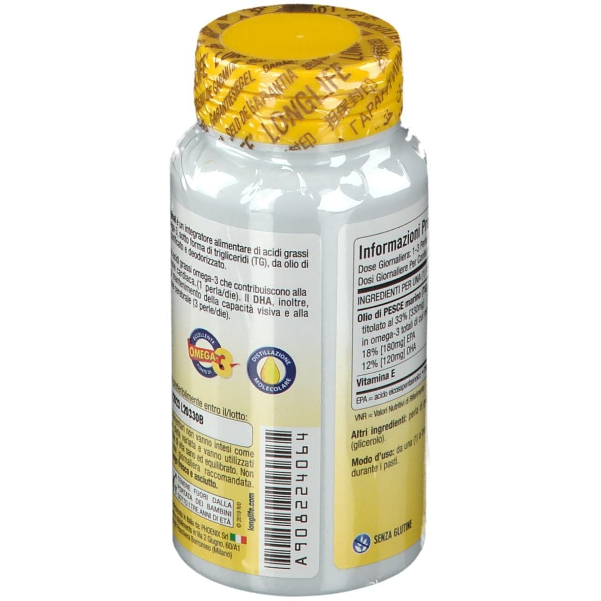 LONGLIFE EPA DHA 60 PERLE