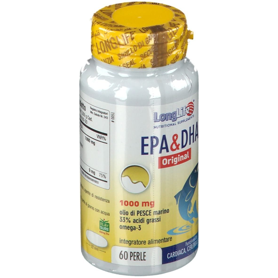 LONGLIFE EPA DHA 60 PERLE