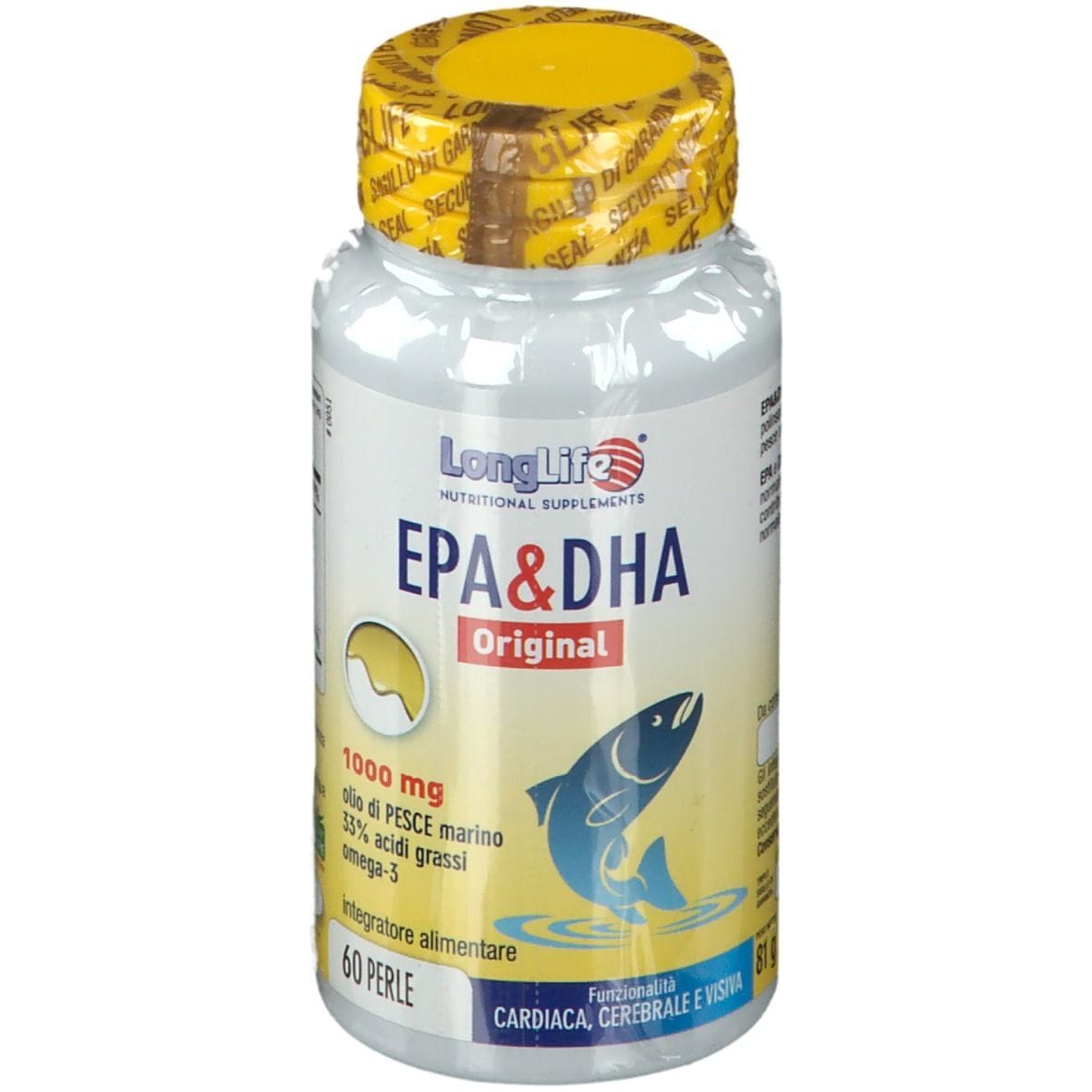 LONGLIFE EPA DHA 60 PERLE