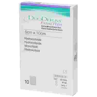 MEDICAZIONE CON IDROCOLLOIDI STERILE DUODERM EXTRA SOTTILE 10X5CM 10 PEZZI