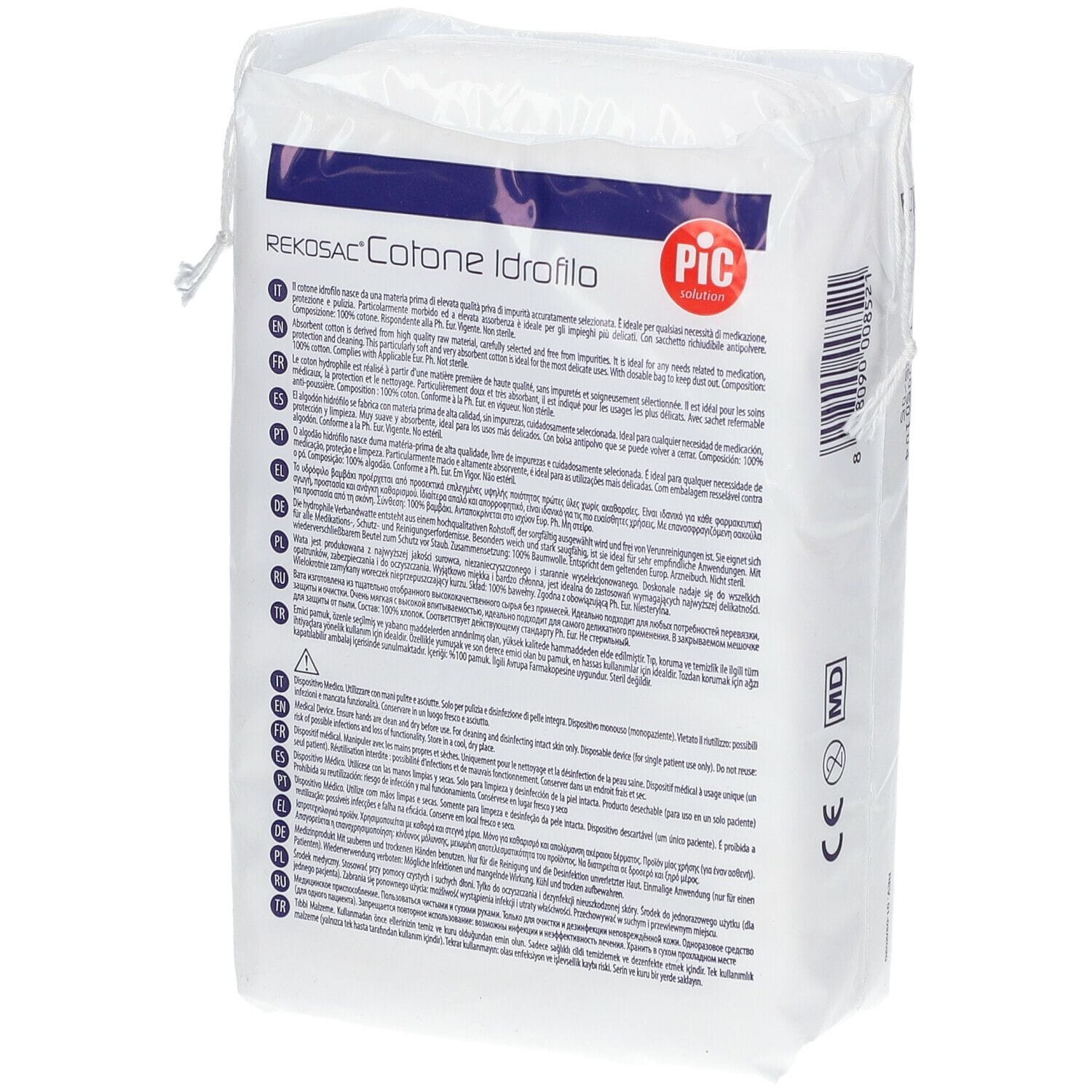 COTONE IDROFILO PIC REKOSAC ZIG ZAG 50 G