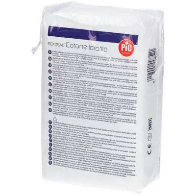COTONE IDROFILO PIC REKOSAC ZIG ZAG 50 G COTONE IDROFILO PIC REKOSAC ZIG ZAG 50 G