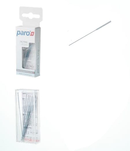 Scovolini interdentali Paro Isola Long XX-Fine, 10 pezzi blu