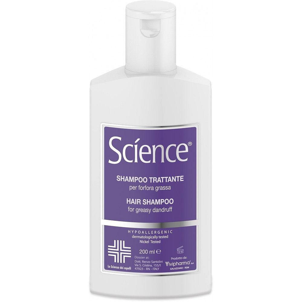 Science Shampoo Forfora Grassa 200 Ml