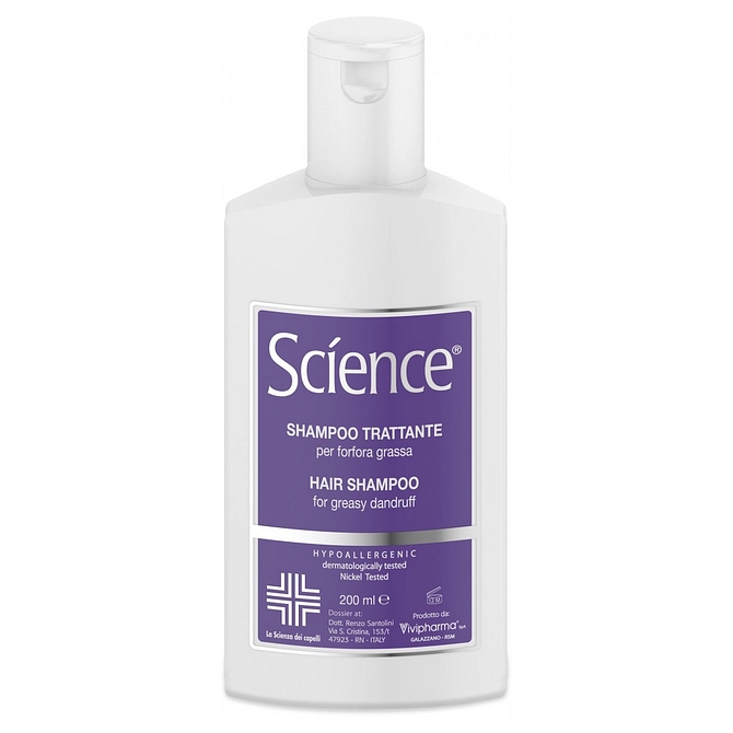 Science Shampoo Forfora Grassa 200 Ml