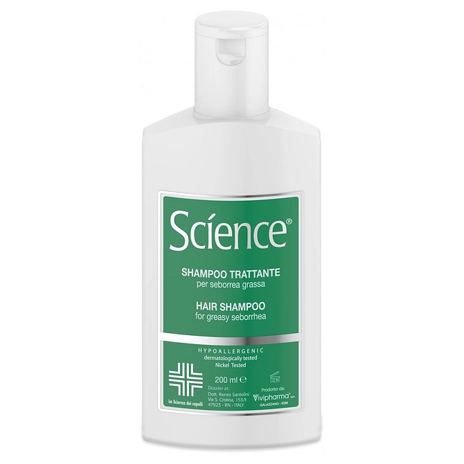 Science Shampoo Seborrea Grassa 200 Ml