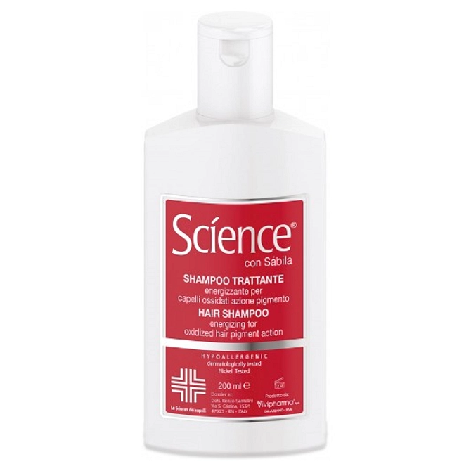 Science Shampoo Energizzante Colore Con Aloe 200 Ml