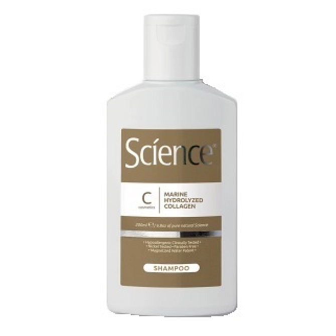Science Shampoo Trattante Collagene Marino Idrolizzato Al 5% 200 Ml