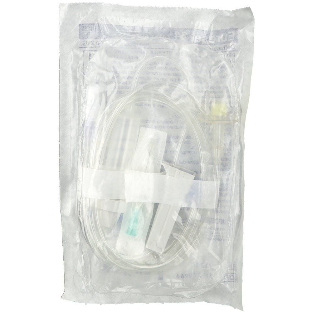 Deflussore Euroset 34 con Filtro e Ago Epidermico 23G