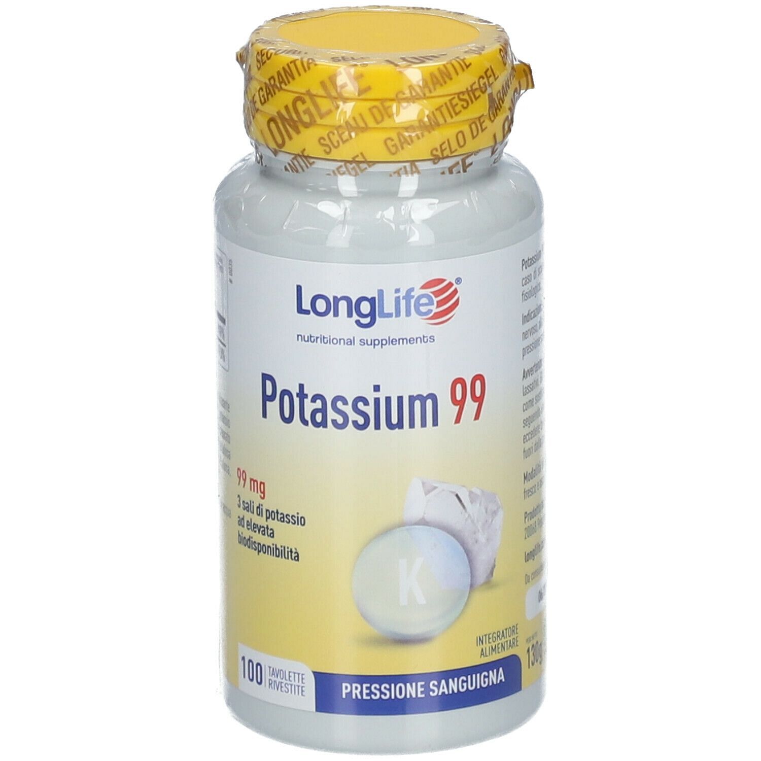 Longlife Potassium 99 100 Tavolette