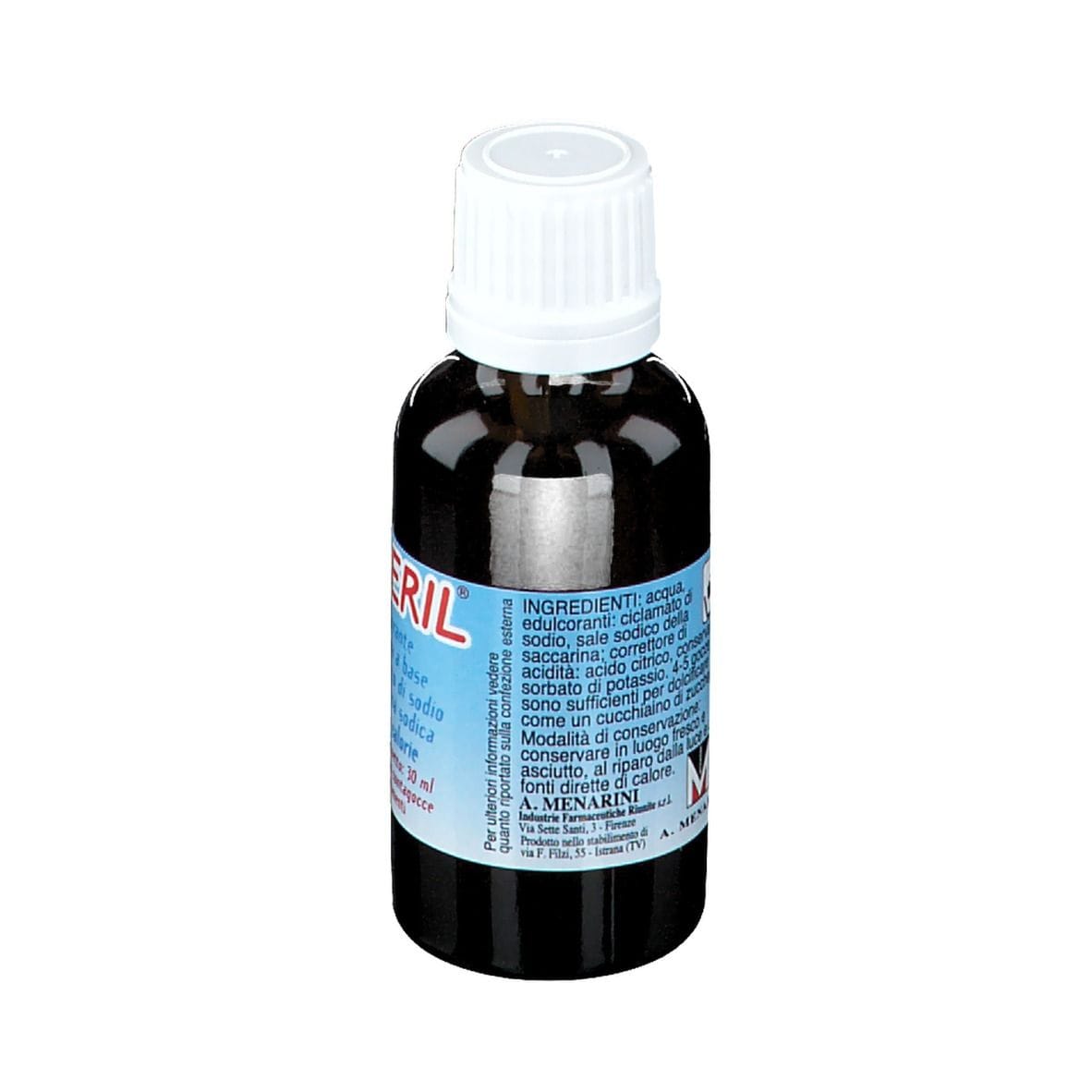 Dulceril Gocce 30ml, dolcificante senza calorie né retrogusto