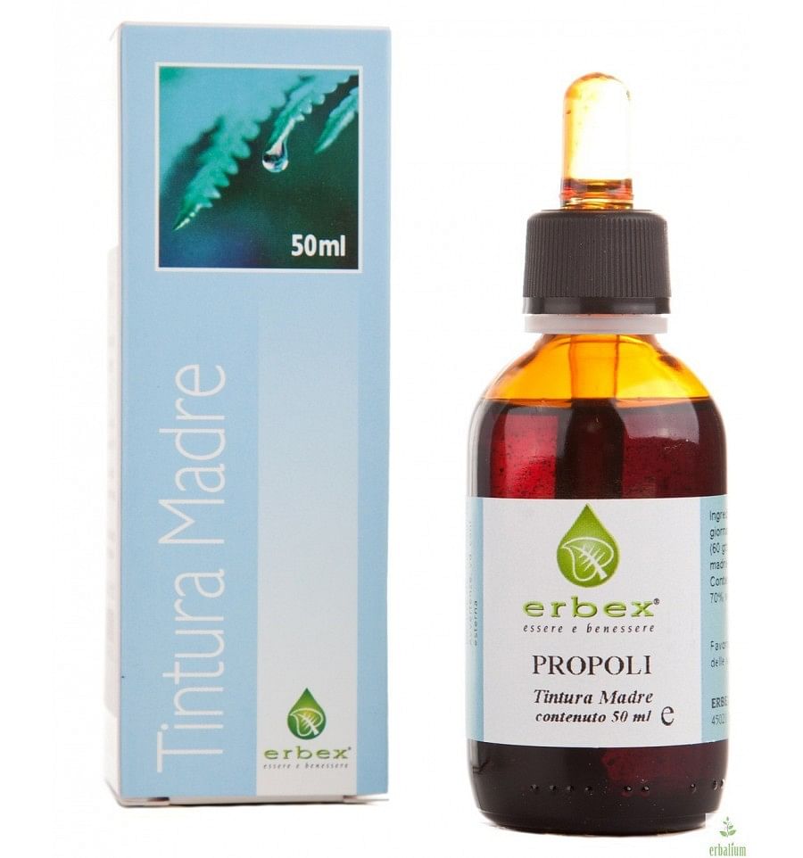 Propoli Tintura Madre Soluzione Idroalcolica 50 Ml