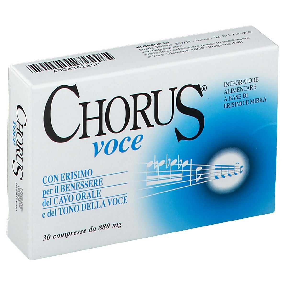 Chorus Voce 30 Compresse