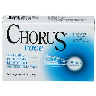CHORUS VOCE 30 COMPRESSE CHORUS VOCE 30 COMPRESSE