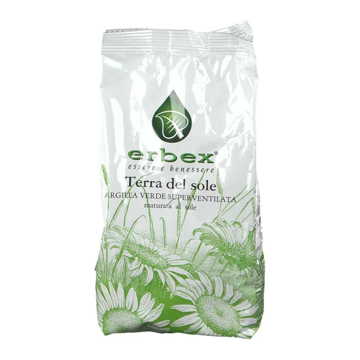 Argilla Verde Superventilata Terra del Sole, polvere 500g