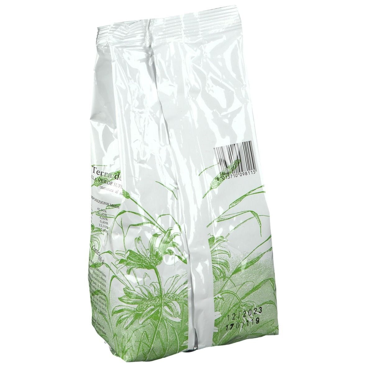 Argilla Verde Superventilata Terra del Sole, polvere 500g