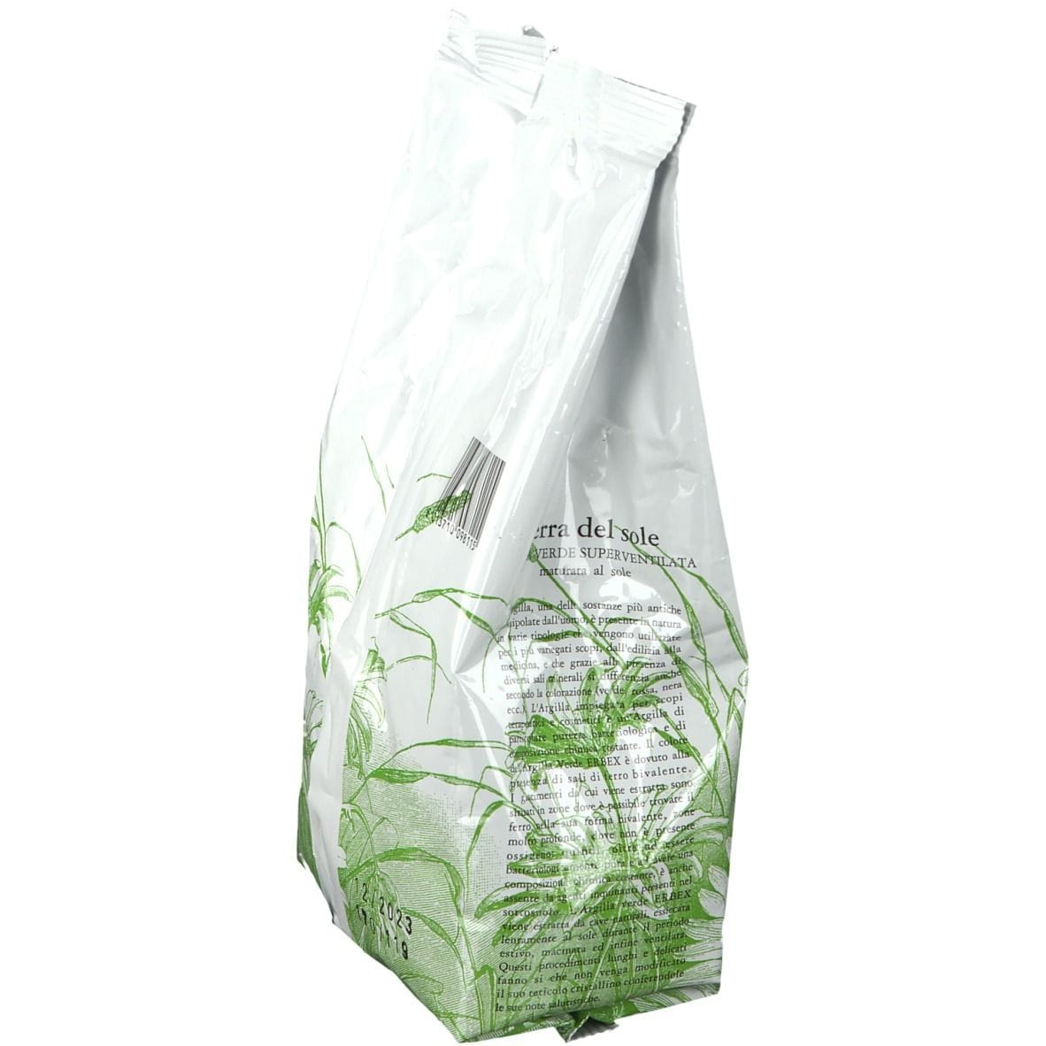 Argilla Verde Superventilata Terra del Sole, polvere 500g