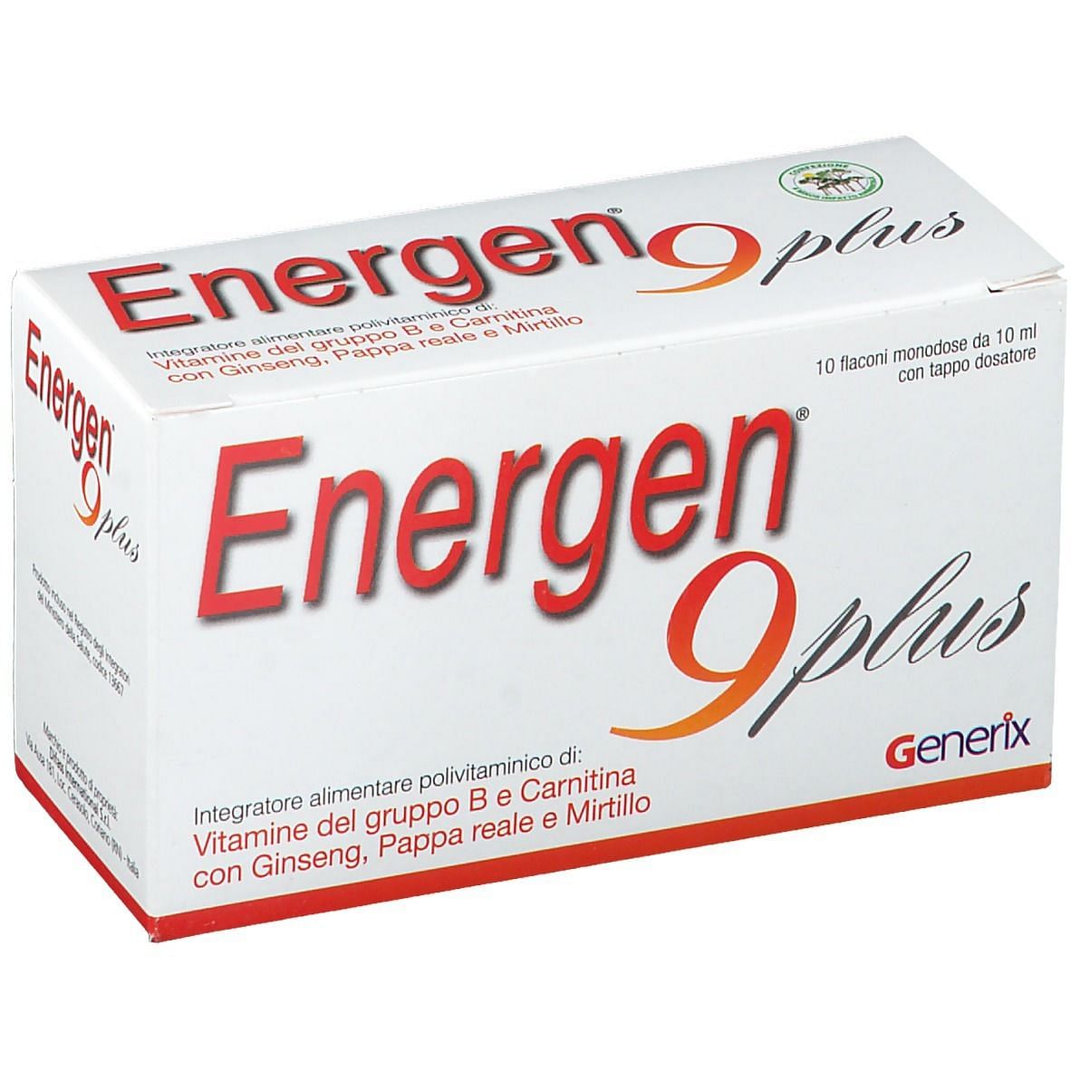 Energen 9 Plus 10 Flaconcini 10 Ml