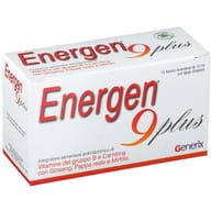 Integratore Energen 9 PLUS energetico, 10 flaconcini 10ml