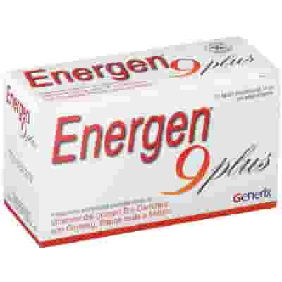 Integratore Energen 9 PLUS energetico, 10 flaconcini 10ml
