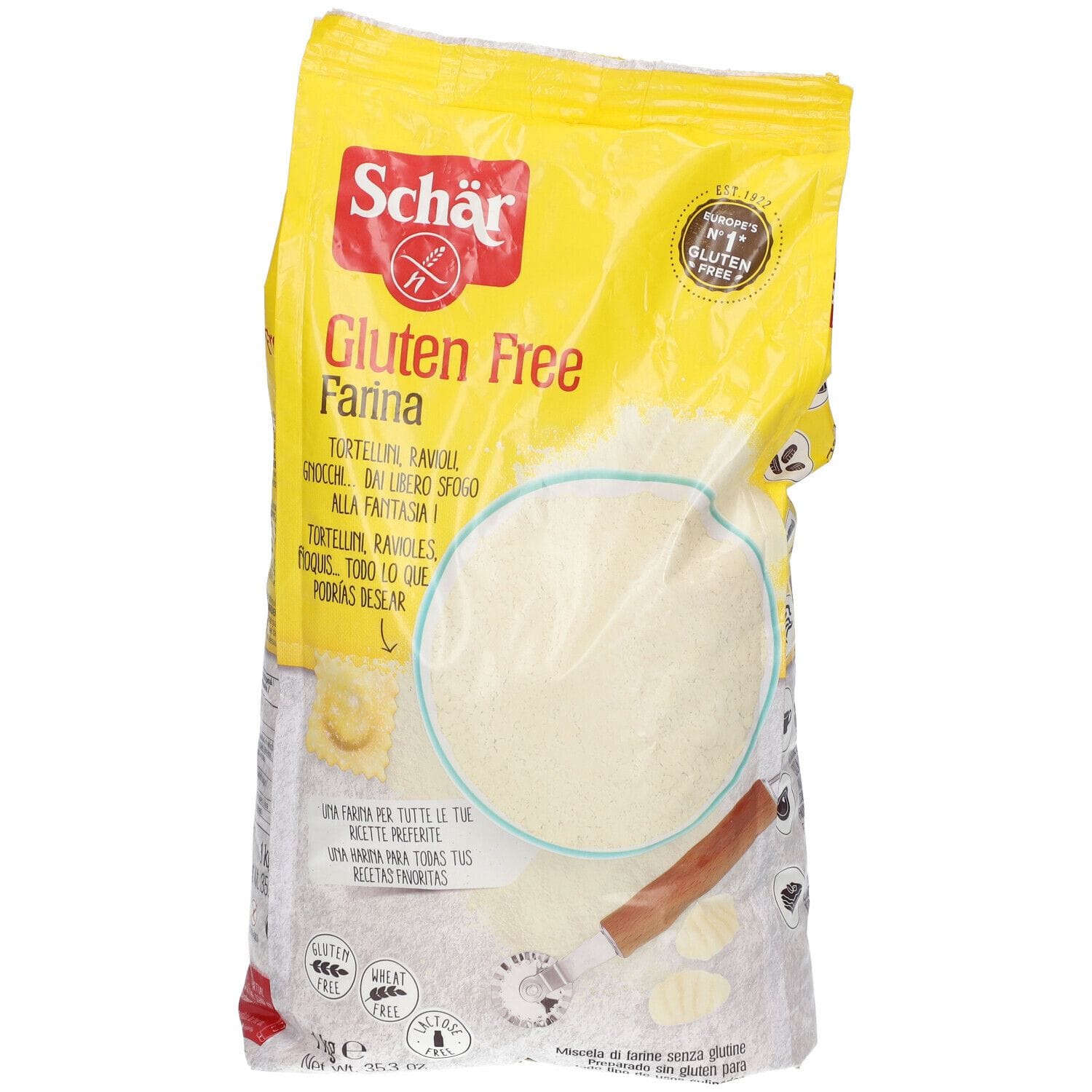 SCHAR FARINA PER PASTA FRESCA PANCAKES SALSE E CREME 1 KG